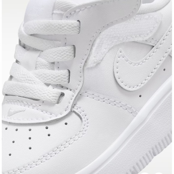 Nike Force 1 Low EasyOn (TD) FN0236-111 White Toddler US Size 4 - Picture 3 of 7